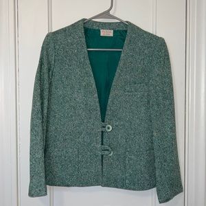 Vintage Green Blazer